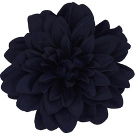 Flower Hair Clips Fascinator Ideal for Weddings Chrysanthemum Navy Blue Flower Hair Clips