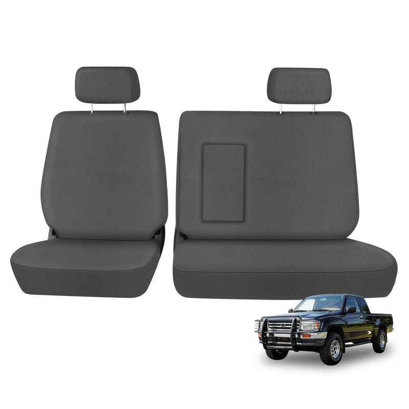 Front Seat Cover Replace for 1992-1998 Toyota T100 Regular/XCab 60/40
