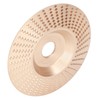 Grinding Shaping Disc Tungsten Carbide 100mm OD 16mm Hole Dia