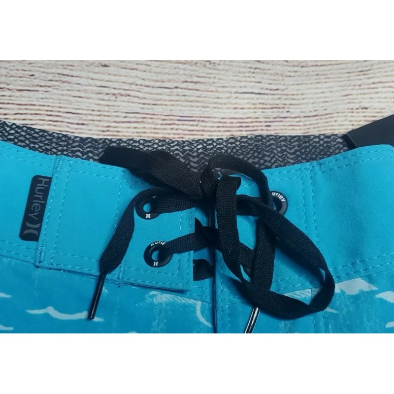 Hurley Men's Phantom Oak Street 20" Boardshorts Light Blue Fury