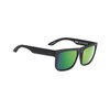 Spy Discord Matte Black Happy Bronze Polar With Green Sunglasses