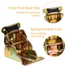 4 Pack Folding Table Leg Brackets Heavy Duty, Self Locking