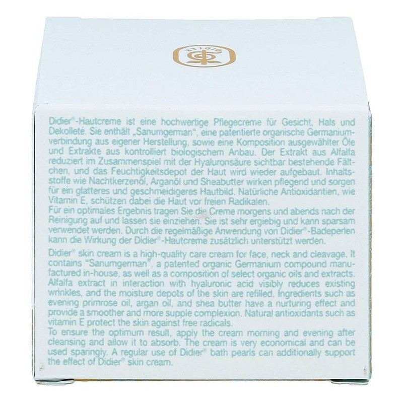 DIDIER Skin Cream with Germanium 50 ml