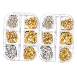 FOMIYES Nail Chain Rhinestones Manicure Charms for Elegant Nail Art Accessories Shiny Punk Style Decoration for Women for Personal and