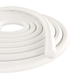 Storystore Backer Rod, 3/4" Diameter x 16.4' Length White EPDM Rubber Caulk Saver for Gaps and Weather Stripping Door Seal, Concrete Expansion Joint Filler
