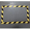 Harrier Hardware PVC Striped Safety Warning Adhesive Tape, Black &