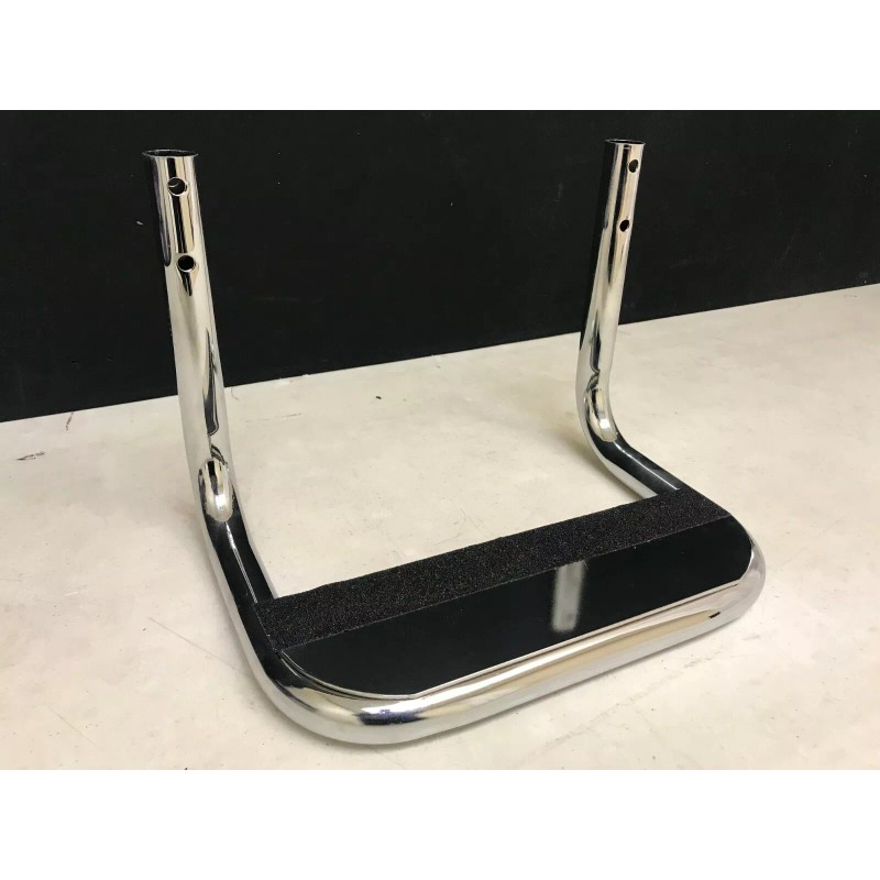 1CLICKAUTOACC CHROME METAL TRUCK SUV NERF SIDE STEP BAR 2PCS