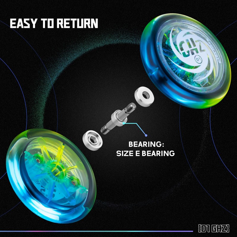 MAGICYOYO Responsive JoJo for Children, 2A Looping Yoyo D1 GHZ,
