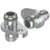 Moker Billet Aluminum Crankcase Breather Repair Fittings for GM GMC