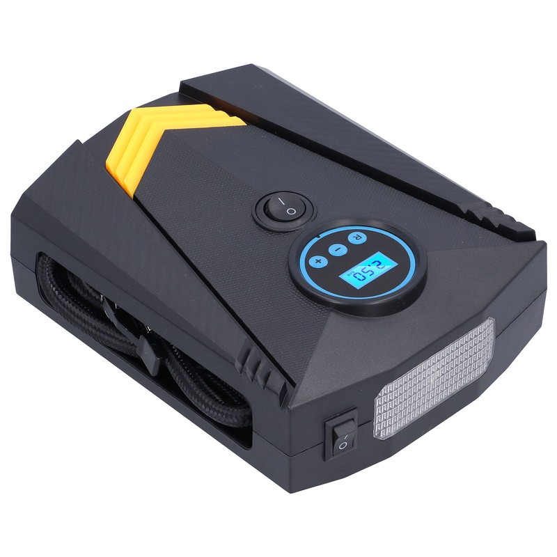 120W Tire Inflator Digital Display with LED Light Portable Automatic