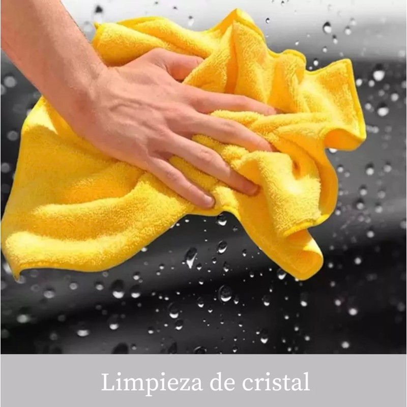 Wesell 16 Paños De Limpieza De Microfibra Trapos Toalla Multiusos