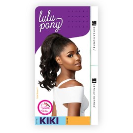 Sensationnel hair extensions - lulu pony kiki (1B)