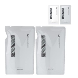 Orbis Mr. (オルビス ミスター) Mr. Conditioner Refill 2-Piece Set with Shampoo & Conditioner Sample for Men