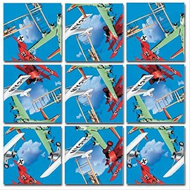 Scramble Squares: Vintage Airplanes