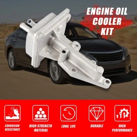 VEHITO Engine Oil Cooler 21300-JA06A Replacement For Nissan Altima Sentra 2.5L 2007-12