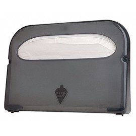 Tough Guy Toilet Seat Cover Dispenser, Smoke, 22LC68