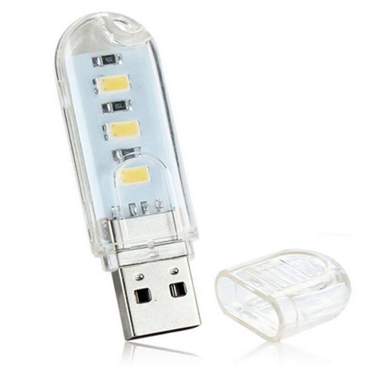 Creve Cell USB LED Stick Light, Set of 2 (Daylight)