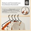 Bieco Children's Coat Hangers, Plain Colours, Packs of 8/16/32
