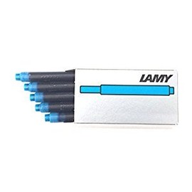 Lamy Refills Turquoise (Pack of 5) Fountain Pen Cartridge - LT10TURQ