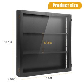 Sports Card Display Case with Led Light, Psa Graded Card Display, Football Card Display, Trading Card Wall Display, Football Card Display Adjustable Lighting Warm and Cold Settings