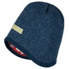 loud + proud Unisex Children's Reversible Hat Melange Knitted Beanie