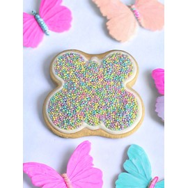 FAIRY LANE/COLORED NONPAREILS - Gluten-free, Egg Free, Nuts Free, Kosher, Sprinkle Medley Mix, For Baking, Decorating, Cookies, Cupcakes, Cakes, Topping, Jimmies, Sugar Shapes, Candy Pearls, Easter Sprinkles Mix, Easter Decorations, 5.1oz