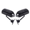 Universal F1 Style Side Mirrors Glossy Black Rear View Mirror