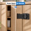 3-Digit Combination Cabinet & Drawer Lock – Keyless Password Security