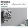 Vertical Toilet Paper Holder, Aomasi SUS304 Stainless Steel Toilet Tissue