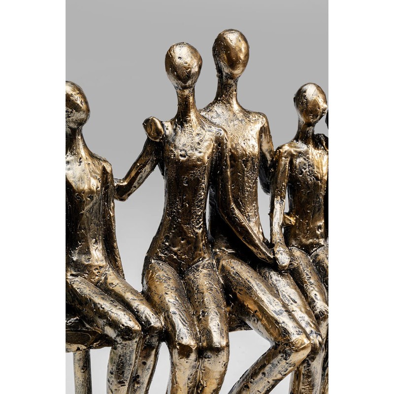 Kare Design Decorative Figurine Sitting Break, Accessory, Atricle Height 24