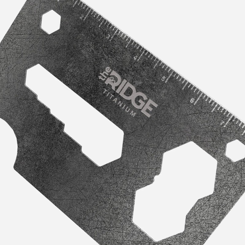 Bottle Opener - Stonewashed Titanium