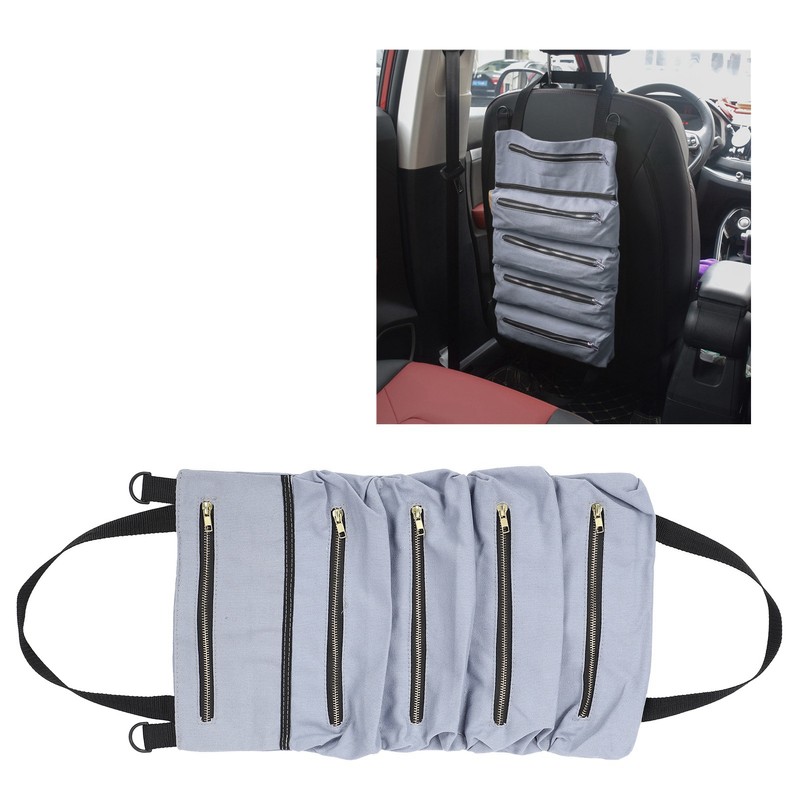 Tools Roll Up Bag Portable Waterproof Tool Storage Pouch Organizer