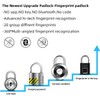 Fingerprint Padlock Rawrr Gym Locker Padlock Metal Keyless Thumbprint Lock