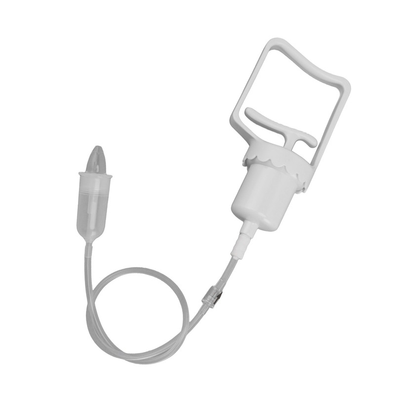Baby Nose Aspirator Hand Puller Nose Sucker Manual Soft Silicone