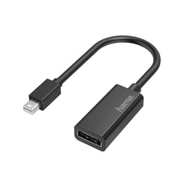 Hama Video Adapter for Mini DisplayPort to DisplayPort Port Ultra HD 4K