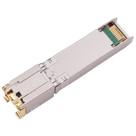 Wiitek 10G SFP+ to RJ45 Copper Modules, 1.25G/2.5G/5G/10GBase-T Ethernet Copper to SFP+ Transceiver Compatible for Intel E10GSFPT(Cat 6a/7 or Better, 30-Meter)
