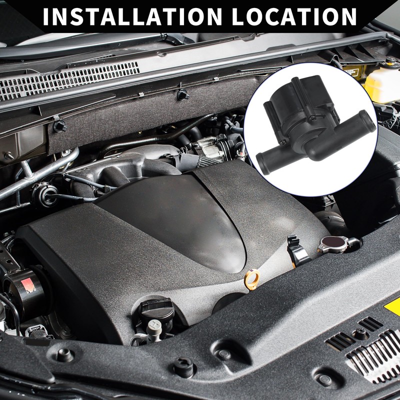 Hihaha No.LR039070 Auxiliary Cooling Water Pump for Land Rover Range