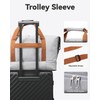 YOETEY Carry-on Suitcase, Backpacks, gray