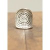 Unbranded Ring Turkish Pewter Adjustable Tribal Ring