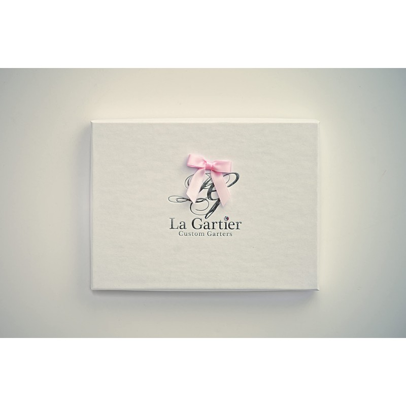 La Gartier Garters - The Venus Pearl Sparkle Crystal Jeweled