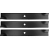 SCITOO 3 Pack Lawn Mower Blade, 52 inches Blades Compatible