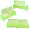 Beauticom 6pc HQ Acrylic Plastic Business Name Card Holder Display
