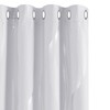 Deconovo Silver Grey Curtains 46 x 54 Inch Line Foil
