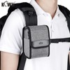 KIWIFOTOS Compact Camera Case, Grey / Large, Neck pouch