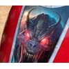 Demonic Dragon - 1pc - Fuel Tank Decal for Harley