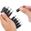 AITRIP 10pcs/Set DC 5.5X 2.1mm Female Right Angle Jack Plug