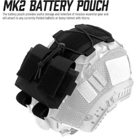Tactical Pouch MK2 Battery Case For Helmet Airsoft Military Balance Weight Bags