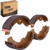 10L0L Golf Cart Brake Shoes Fits for EZGO G&E 1997-Up,