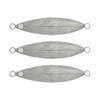 Orurdo Fishing Tackle DIY Series Unpainted Lures Metal Jig E