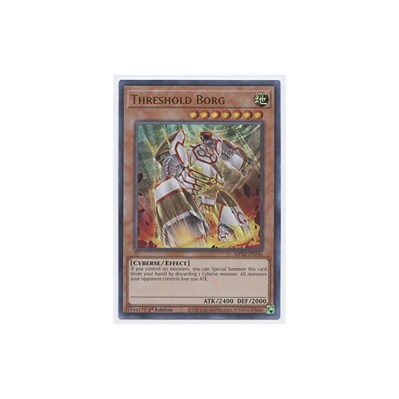 Threshold Borg - MP22-EN246 - Ultra Rare - 1st Edition